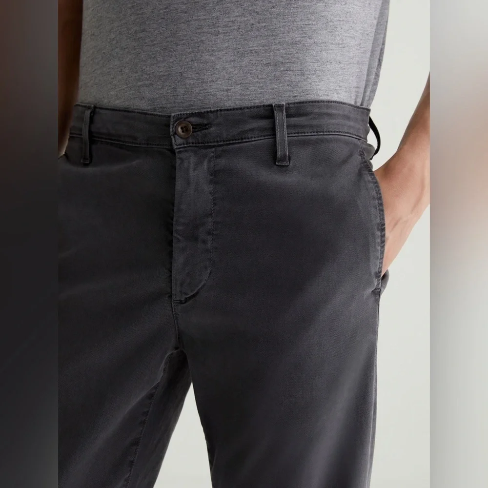 Ag Adriano Goldschmied Gray Straight Jeans​